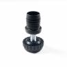 Leveling Kit for 20 mm diam. Round Tube with an M8x30 mm Galvanised Steel Knurled Knob Head Foot diam. 30 mm