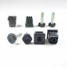 Leveling Kit for 20x20 mm Square Tube with an M8x30 mm Galvanised Steel 19 mm Hex Foot