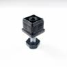 Leveling Kit for 25x25 mm Square Tube with an M10x40 mm Galvanised Steel 24 mm Hexagonal Foot
