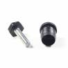 Leveling Kit for 20 mm diam. Round Tube with an M8x30 mm Galvanised Steel 19 mm Hexagonal Foot