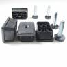 Leveling Kit for 60x30 mm Rectangular Tube with an M10x40 mm Galvanised Steel 24 mm Hexagonal Foot