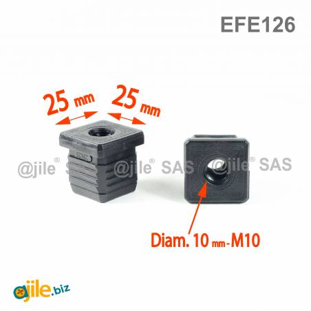 Ej.Life 10 Pièces Inserts Filetés Mle Femelle écrou Réducteur, Fileté Metal Inse