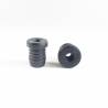 Embout plastique rond pour tube diam. EXTÉRIEUR 22 mm avec trou fileté diam. 8 mm (M8)
