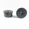 Embout plastique rond pour tube diam. EXTÉRIEUR 45 mm avec trou fileté diam. 10 mm (M10)