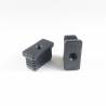 M8 Fussstopfen mit Gewindeloch für Rechteckrohr 40 x 20 mm Aussenmass SCHWARZ