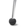 Silent Padded Ferrule Furniture Sock in GRAY Reinforced Felt for 16 to 22 mm Diameter Chair Legs - ajile