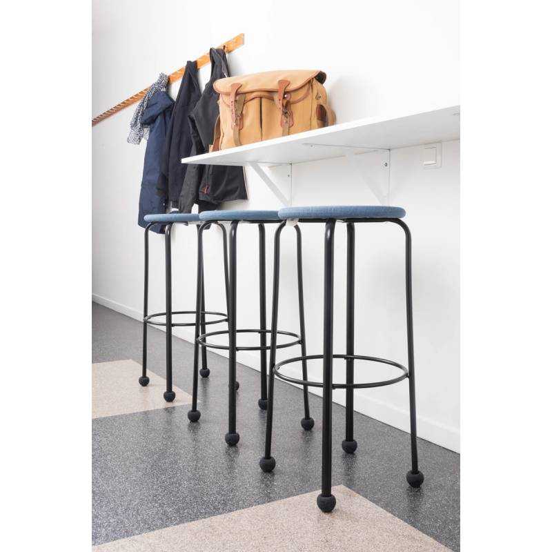 Silent Padded Ferrule Furniture Sock in GRAY Reinforced Felt for 16 to 22 mm Diameter Chair Legs - ajile