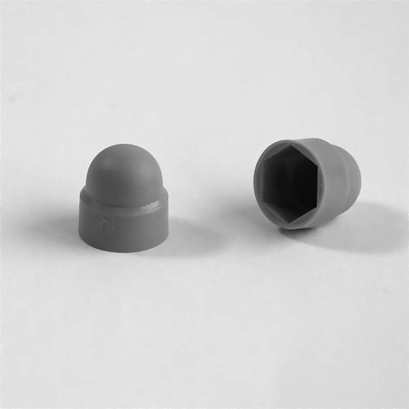 Screw and Nut Covers, White, Gray, Black, in all common sizes
