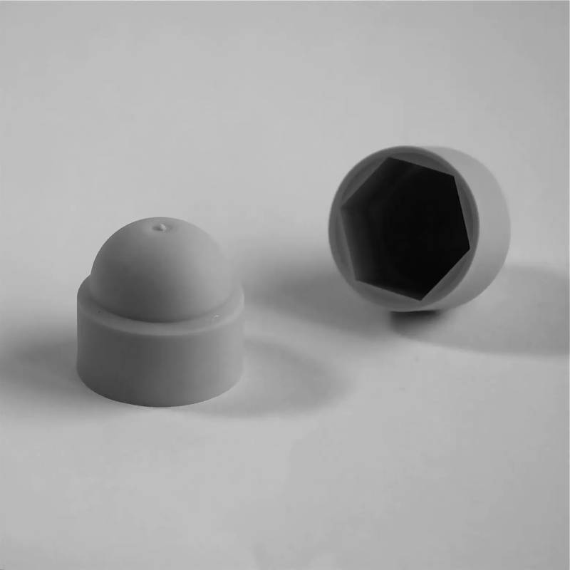 Screw and Nut Covers, White, Gray, Black, in all common sizes