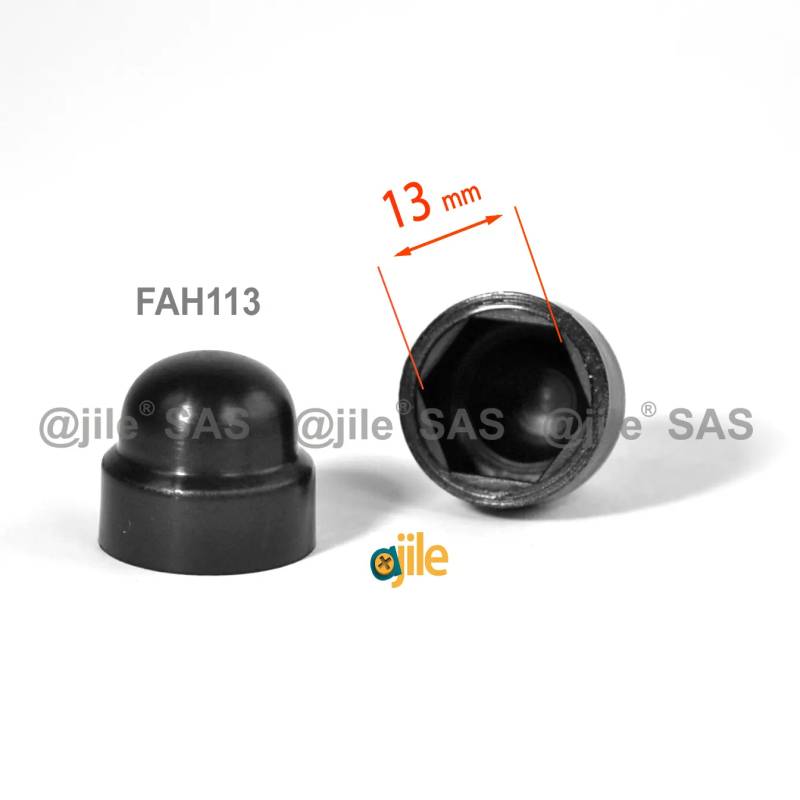 Screw and Nut Covers, White, Gray, Black, in all common sizes