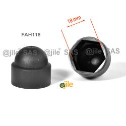 Screw and Nut Covers, White, Gray, Black, in all common sizes