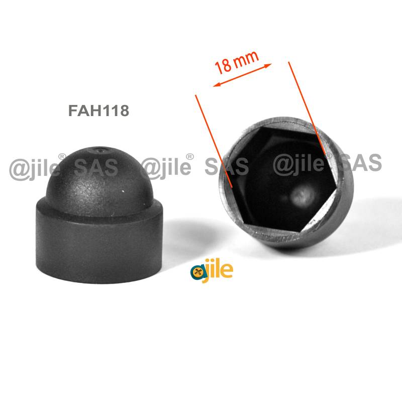 Screw and Nut Covers, White, Gray, Black, in all common sizes