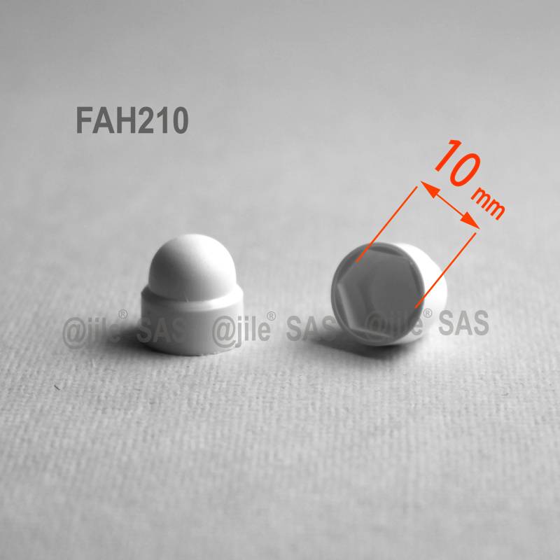 Screw and Nut Covers, White, Gray, Black, in all common sizes