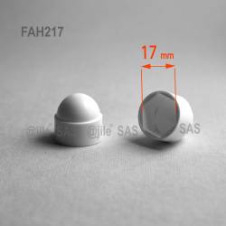 Screw and Nut Covers, White, Gray, Black, in all common sizes