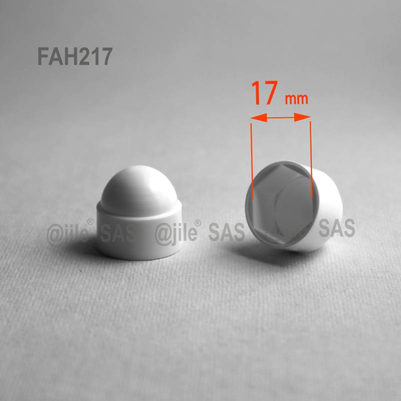 Screw and Nut Covers, White, Gray, Black, in all common sizes