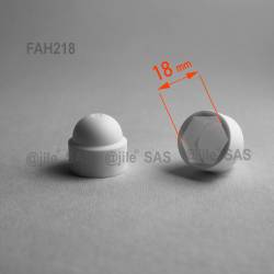 Screw and Nut Covers, White, Gray, Black, in all common sizes