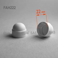 Screw and Nut Covers, White, Gray, Black, in all common sizes