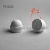 Screw and Nut Covers, White, Gray, Black, in all common sizes