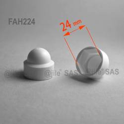 Screw and Nut Covers, White, Gray, Black, in all common sizes