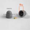Screw and Nut Covers, White, Gray, Black, in all common sizes