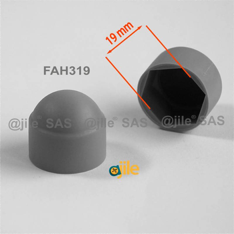 Screw and Nut Covers, White, Gray, Black, in all common sizes