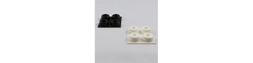 Recessed Adhesive Bumper