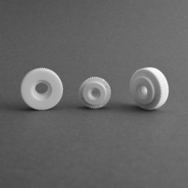 Knurled Nut WHITE