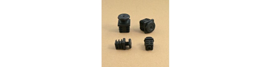 One-piece adjustable foot