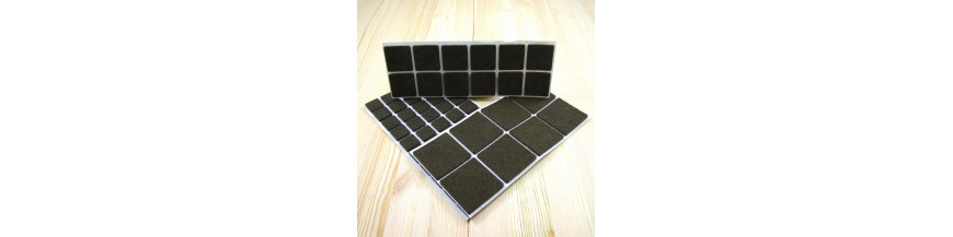 Square Adhsesive Felt Pad 