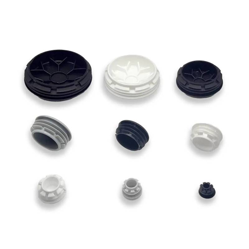 Tube & profile finishing end caps