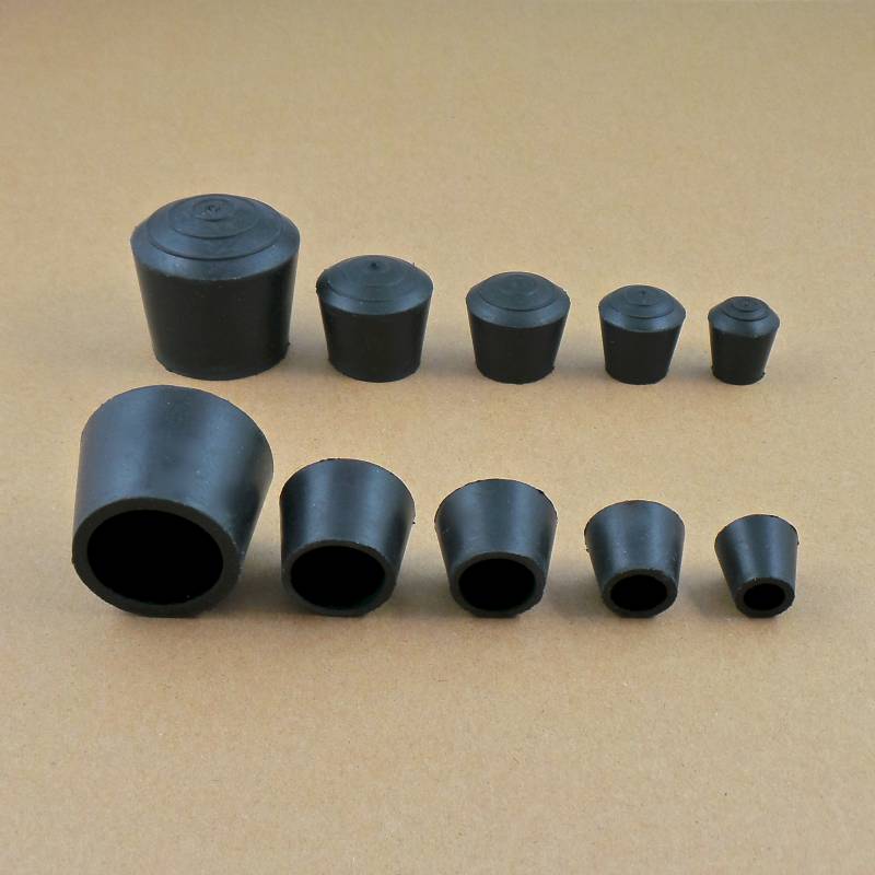 Round Rubber Black