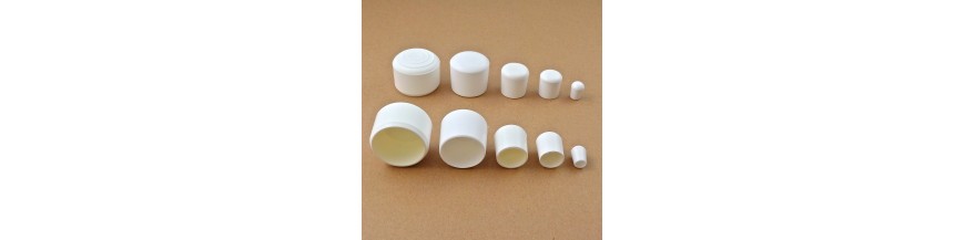 Plastique Rond Blanc