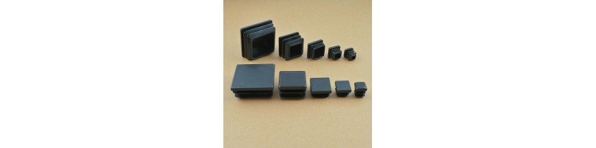 Inserto Quadrato di Plastica NERO