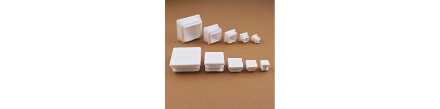 Inserto Quadrato di Plastica BIANCO