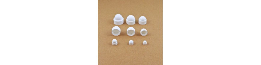 Nut-Bolt Cap WHITE