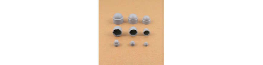 Nut-Bolt Cap GREY