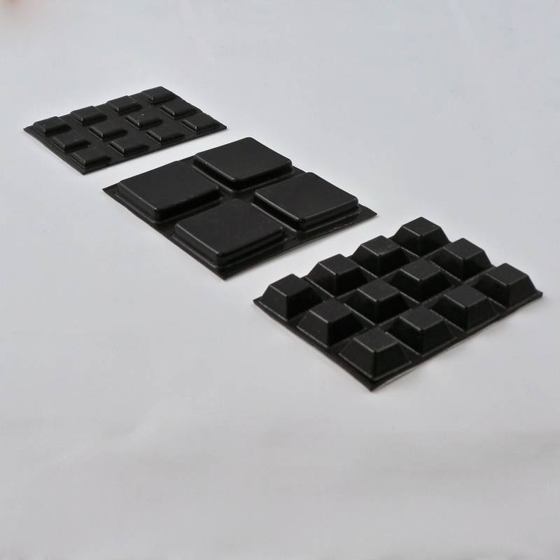 Quadratische KlebeFüße